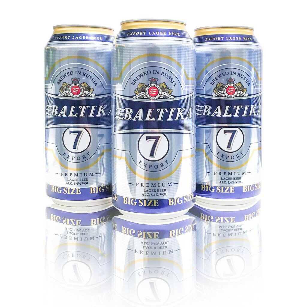 Bia Nga Baltika 7 (5% ) lon 500ml