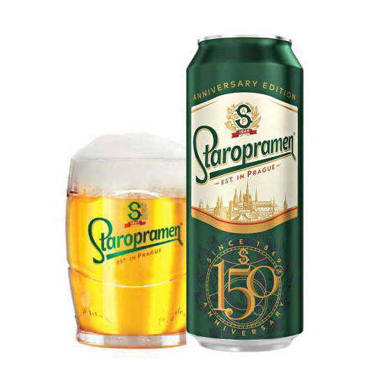 Bia Staropramen Tiệp 5% lon 330ml