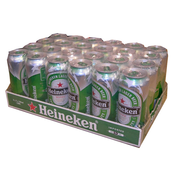 Bia Heineken Hà Lan 5% lon 500 ml