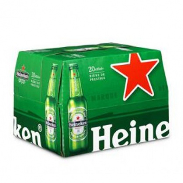 Bia Heineken Pháp 5% chai 250 ml