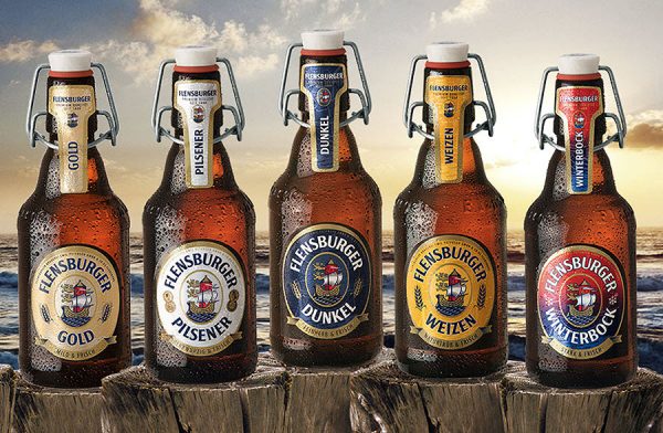 Bia FLENSBURGER PILSENER 4,8 % (chai 330 ml)