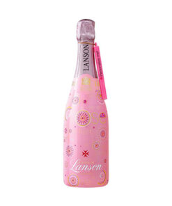 Rượu Champagne Lanson Rose Label