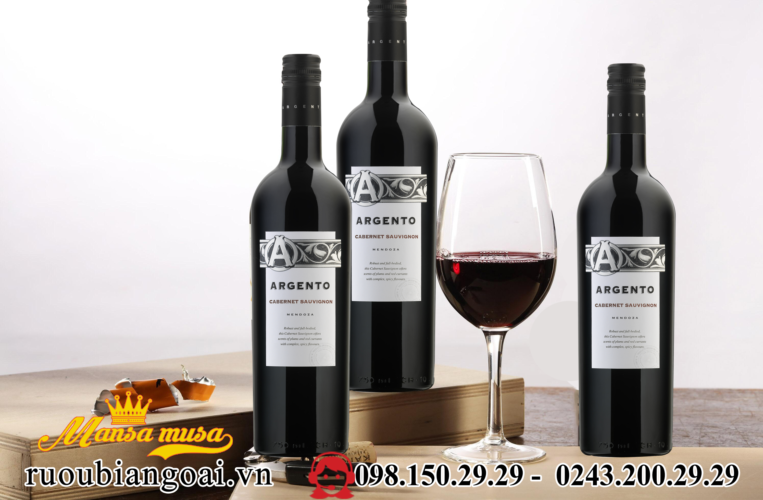 Vang Argento Cabernet Sauvignon 