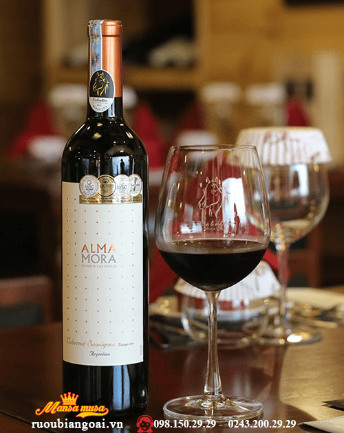 Vang ALMA MORA Cabernet Sauvignon