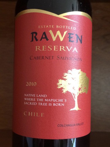 Vang RAWEN RESERVA Cabernet Sauvignon