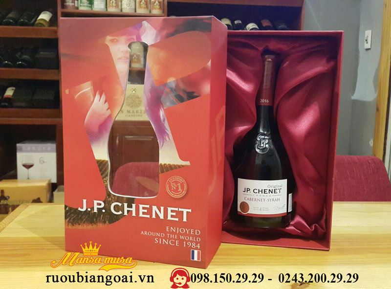 Vang Pháp nhập khẩu JP Chenet Cabernet Syrah