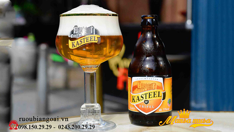 Bia Bỉ Kasteel Triple 