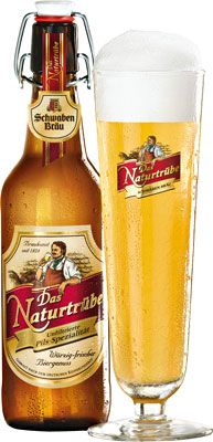 Schwaben Bräu Das Naturtrübe 5% - Chai 500ml