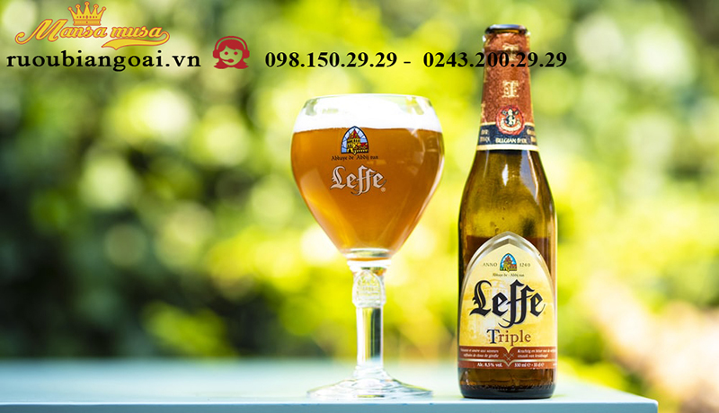 Bia leffe blond 