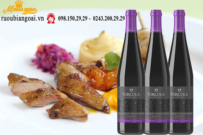 Rượu vang Forcola Cabernet Sauvignon - Rượu vang Ý