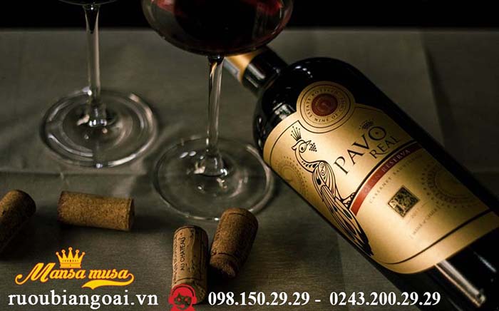 Vang Chile Pavo Real Gran Reserva Cabernet - Carmenere