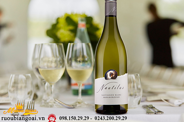 Vang New Zealand Nautilus Sauvignon Blanc