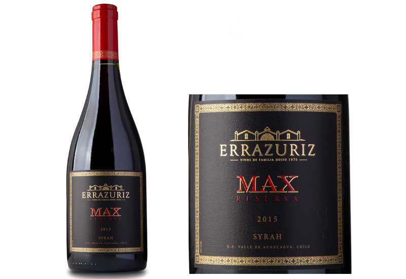 Vang Chile Errazuriz Max Reserva Syrah Aconcagua Valley