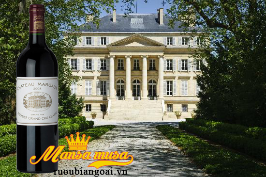 Đặc trưng vang pháp Chateau Margaux 2008