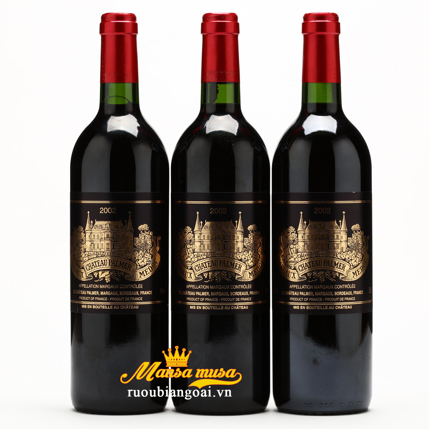 Rượu vang Pháp Chateau Palmer 2002