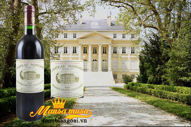 Đặc trưng vang pháp Chateau Margaux 1995