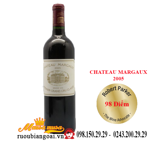 Vang Pháp Chateau Margaux 2005