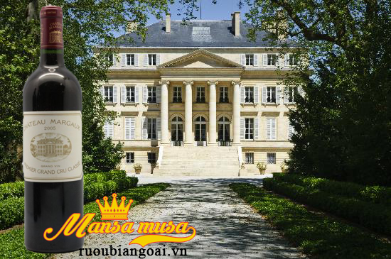 Đặc trưng vang pháp Chateau Margaux 2005