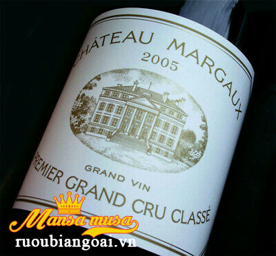 Đặc trưng vang pháp Chateau Margaux 2005