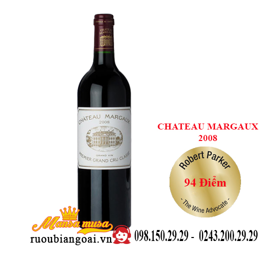 Vang Pháp Chateau Margaux 2008