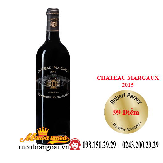 Vang Pháp Chateau Margaux 2015