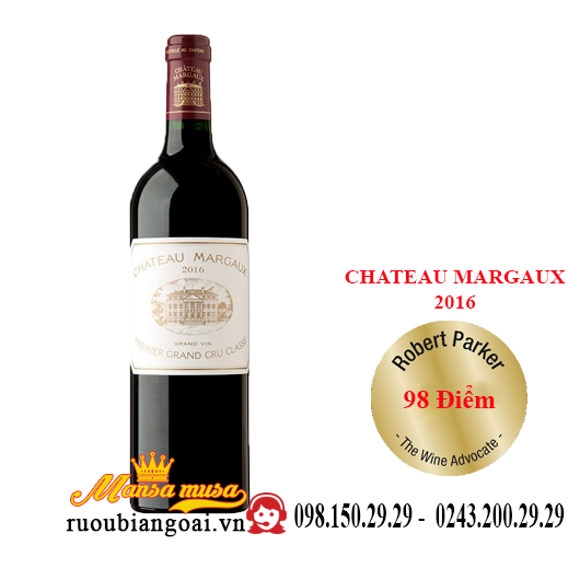 Vang Pháp Chateau Margaux 2016