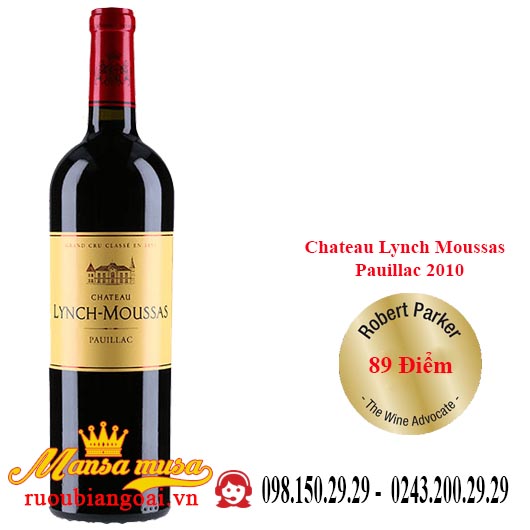 Chateau Lynch Moussas – Pauillac