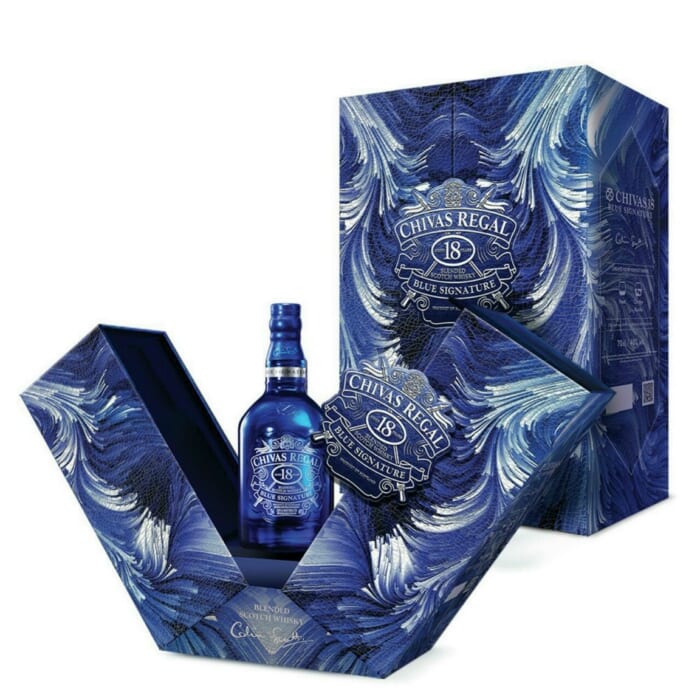 Hộp quà Rượu Chivas 18 Blue Signature