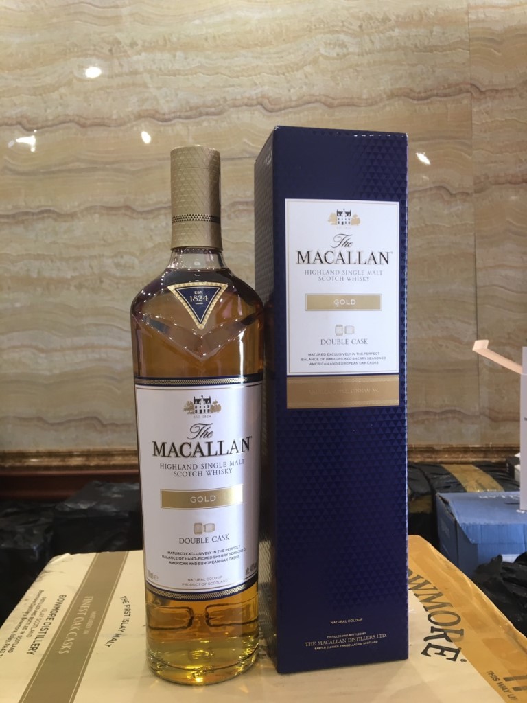 Rượu Macallan 1824 Gold Double Cask UK