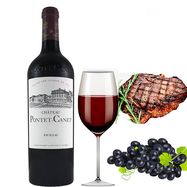 Vang Pháp Chateau Pontet Canet 2012