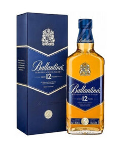 Rượu Ballantine's 12 năm chai tròn
