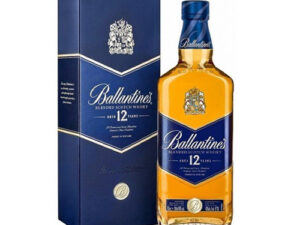 Rượu Ballantine's 12 năm chai tròn