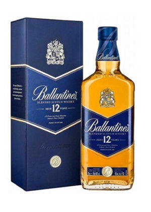 Rượu Ballantine's 12 năm chai tròn