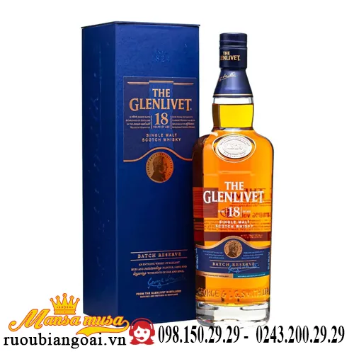 Rượu Glenlivet 18 năm