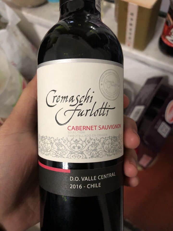 Vang Chile Cremaschi Furlotti Cabernet Sauvignon