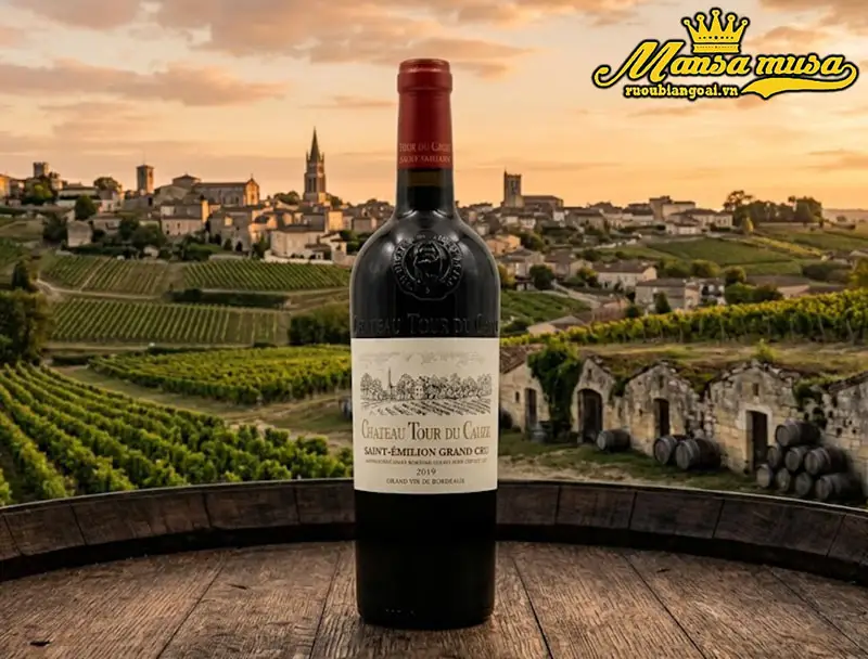 vang pháp chateau tour du cauze 2019