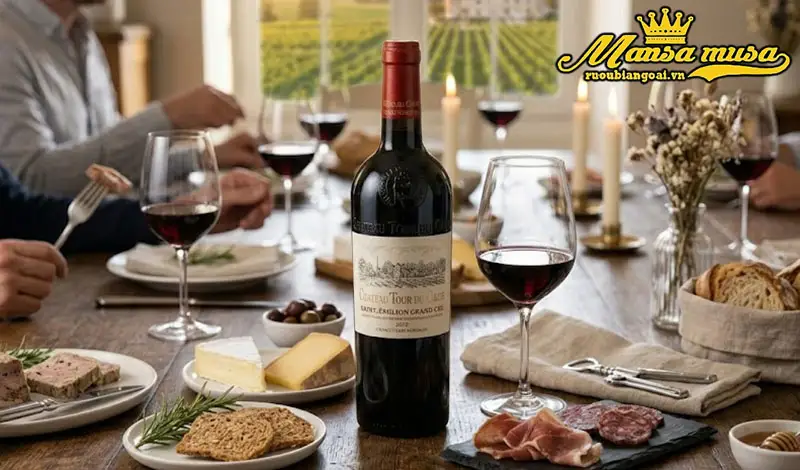 vang pháp chateau tour du cauze 2019