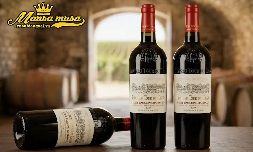 vang pháp chateau tour du cauze 2019