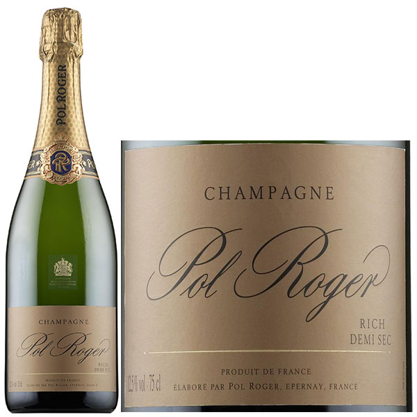 Rượu Champagne Pol Roger Rich Demi Sec