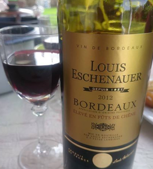 Rượu Vang Pháp Bordeaux Louis Eschenauer Eleve Fut de Chene (Barriq đỏ)