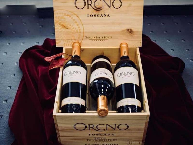 Rượu vang Oreno Toscana Tenuta Sette Ponti