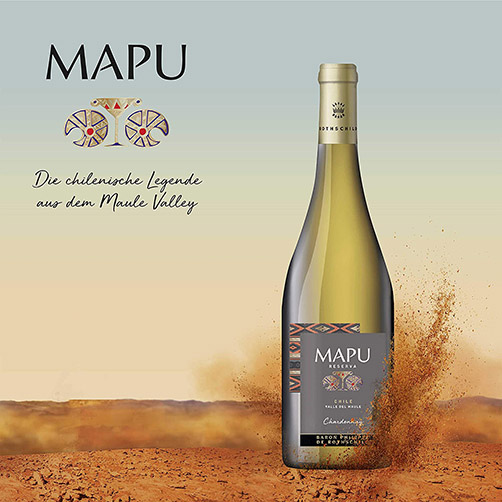 Vang Chile Mapu Reserva Valle Del Maule Chardonnay