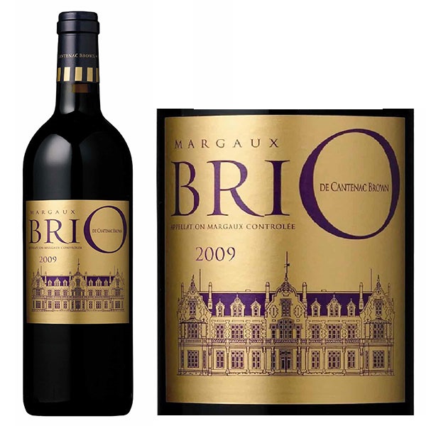 Vang Pháp Brio de Cantenac Brown 2009