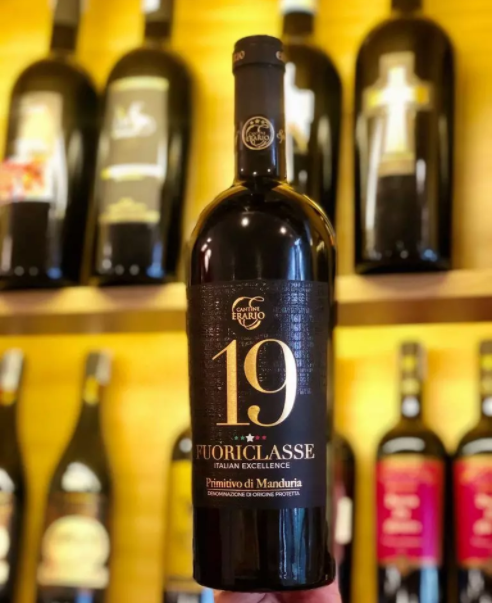 Vang Ý Fuoriclasse Primitivo 19 Độ