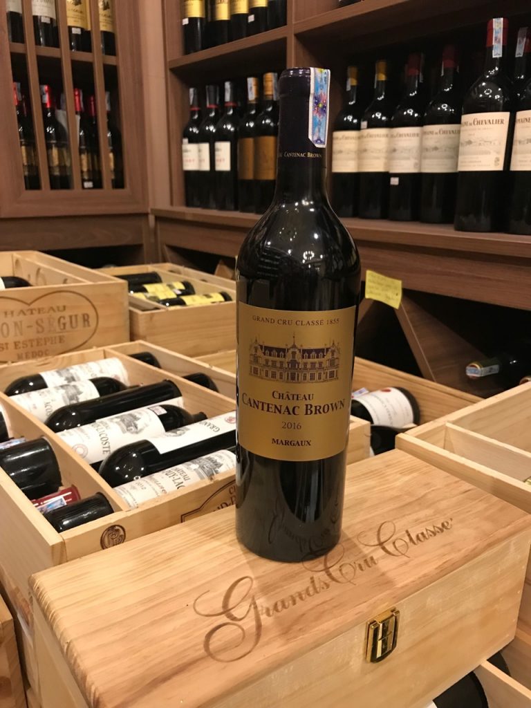 Rượu Vang Đỏ Château Cantenac Brown 2009