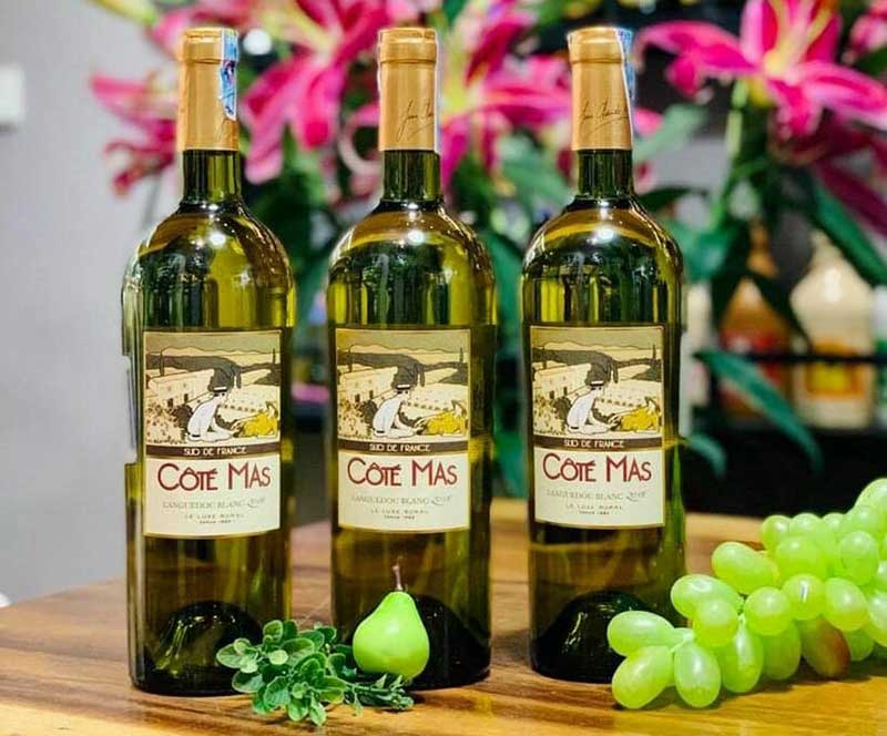 Rượu Vang Pháp Cote Mas Languedoc Blanc