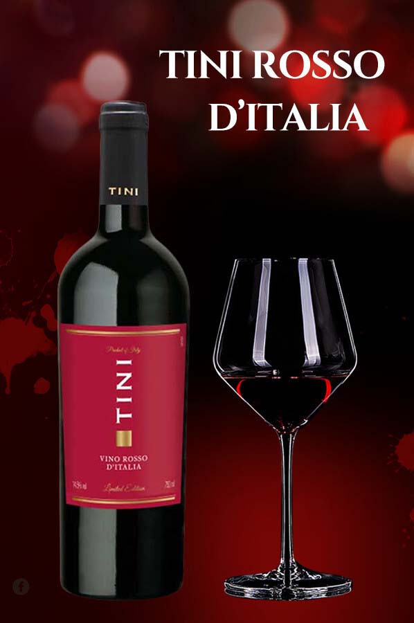 Rượu Vang Tini Vino Rosso D’italia