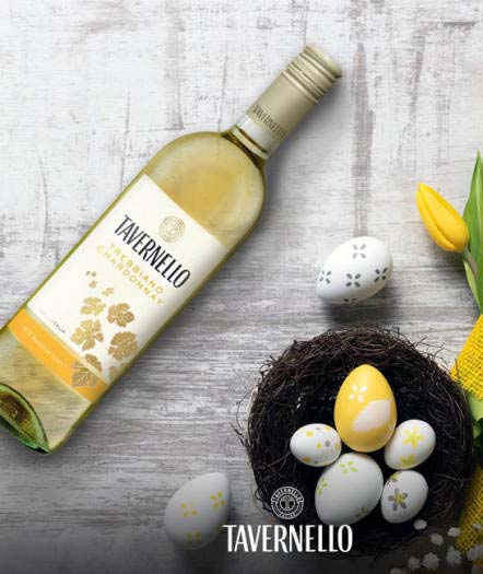 Rượu Vang Ý Tavernello Trebbiano Chardonnay, Rubicone IGT