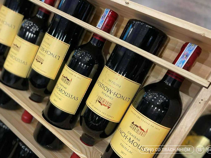 Vang Chateau Lynch Moussas Grand Cru Classé 2008 Vang Chateau Lynch Moussas Grand Cru Classé 2008