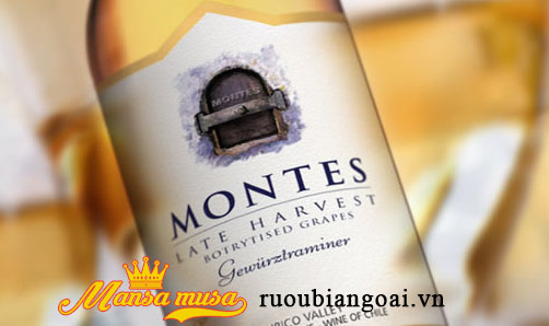 Vang Montes Late Harvest Gewurztraminer